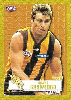2001 ESP AFL Team & Player Stickers #173 Shane Crawford Front